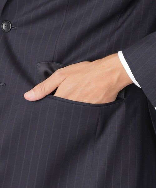 Paul Stuart / ポール・スチュアート セットアップ | 【BAKER MODEL】フェードストライプ柄スーツ | 詳細7