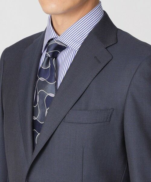 Paul Stuart / ポール・スチュアート セットアップ | 【Nikkei magazine掲載】【EASTGATE MODEL/Adjustable Fit】ピンヘッド柄スーツ | 詳細6