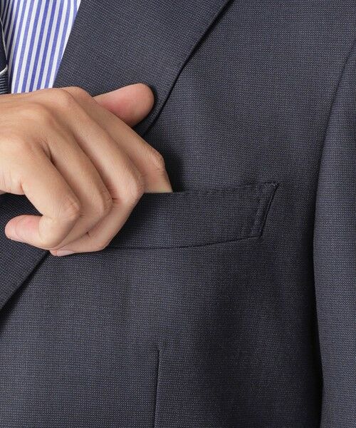 Paul Stuart / ポール・スチュアート セットアップ | 【Nikkei magazine掲載】【EASTGATE MODEL/Adjustable Fit】ピンヘッド柄スーツ | 詳細7