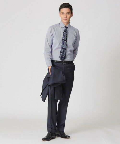 Paul Stuart / ポール・スチュアート セットアップ | 【Nikkei magazine掲載】【EASTGATE MODEL/Adjustable Fit】ピンヘッド柄スーツ | 詳細2