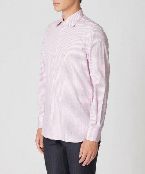 Paul Stuart / ポール・スチュアート シャツ・ブラウス | 【Nikkei magazine掲載】オルタネイトストライプ柄ドレスシャツ | 詳細4