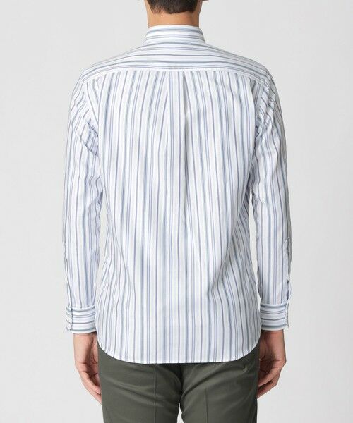 Paul Stuart / ポール・スチュアート シャツ・ブラウス | マルチストライプ柄ボタンダウンシャツ | 詳細5
