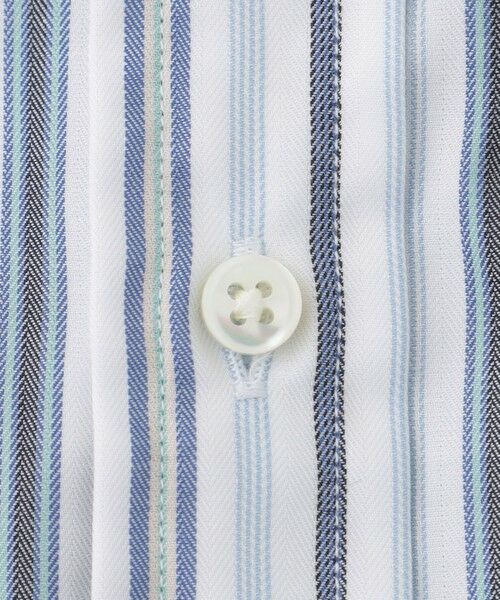 Paul Stuart / ポール・スチュアート シャツ・ブラウス | マルチストライプ柄ボタンダウンシャツ | 詳細8