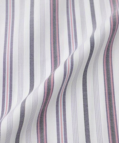Paul Stuart / ポール・スチュアート シャツ・ブラウス | マルチストライプ柄ボタンダウンシャツ | 詳細10
