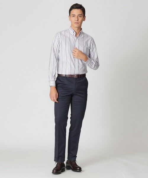 Paul Stuart / ポール・スチュアート シャツ・ブラウス | マルチストライプ柄ボタンダウンシャツ | 詳細2