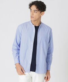 Paul Stuart / ポール・スチュアート シャツ・ブラウス | ハケメバンドカラーシャツ