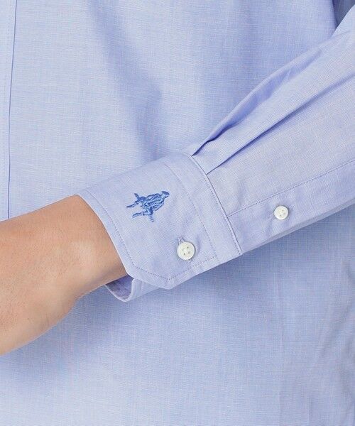 Paul Stuart / ポール・スチュアート シャツ・ブラウス | ハケメバンドカラーシャツ | 詳細7