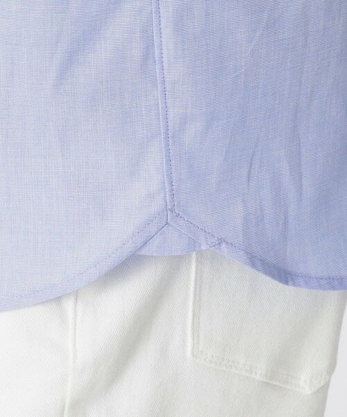 Paul Stuart / ポール・スチュアート シャツ・ブラウス | ハケメバンドカラーシャツ | 詳細8
