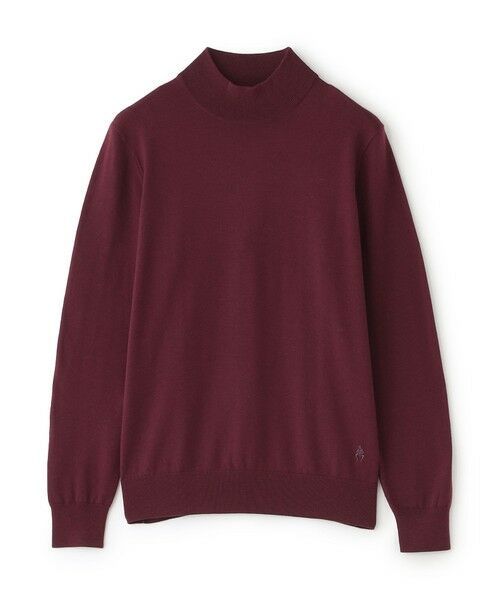 Paul Stuart / ポール・スチュアート ニット・セーター | 【ウォッシャブル】ハイネックセーター(レッド系6)