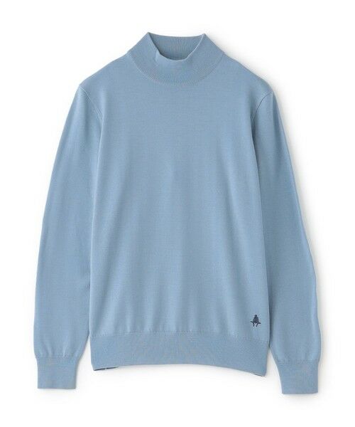 Paul Stuart / ポール・スチュアート ニット・セーター | 【ウォッシャブル】ハイネックセーター(ブルー系6)