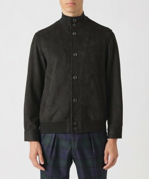 Paul Stuart / ポール・スチュアート カットソー | ストレッチスエードフライトブルゾン | 詳細3