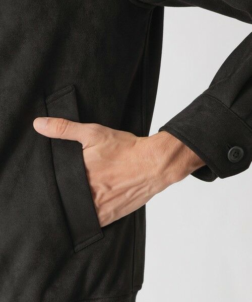 Paul Stuart / ポール・スチュアート カットソー | ストレッチスエードフライトブルゾン | 詳細6