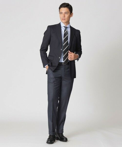 Paul Stuart / ポール・スチュアート その他パンツ | ストレッチサキソニートラウザーズ | 詳細3