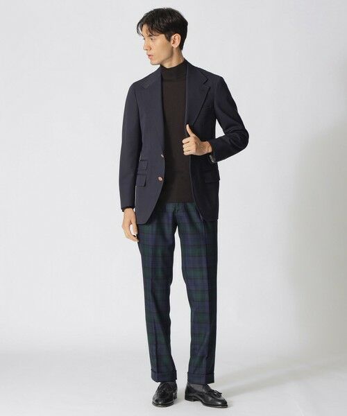 Paul Stuart / ポール・スチュアート その他アウター | 【数量限定】「COLLECTION LINE」ウールトリコチンシングル2ボタンブレザー | 詳細1