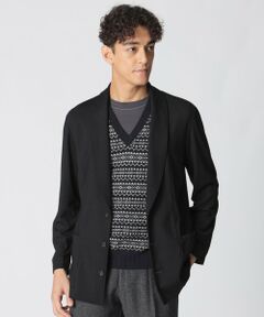 Paul Stuart ポールスチュアート　ウールモヘアチェックコート Paul Stuart ポールスチュアート ウールモヘアチェックコート