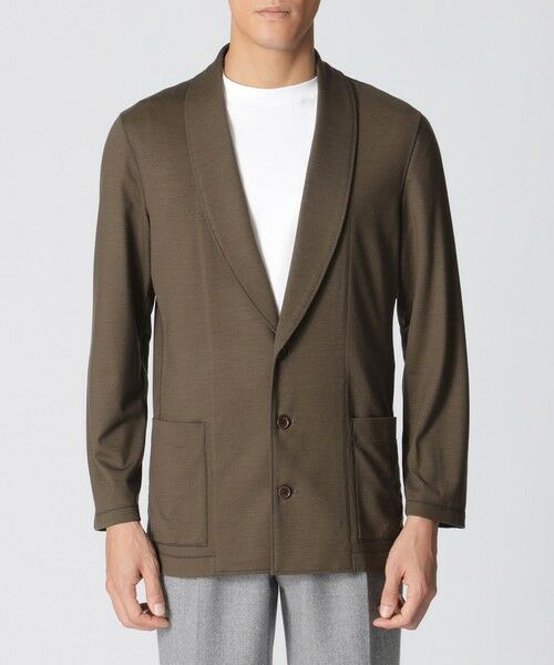 Paul Stuart / ポール・スチュアート その他アウター | 【数量限定】「COLLECTION LINE」ウールバランサー ショールカラージャケット | 詳細3