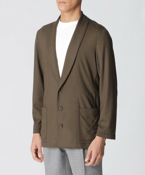 Paul Stuart / ポール・スチュアート その他アウター | 【数量限定】「COLLECTION LINE」ウールバランサー ショールカラージャケット | 詳細4