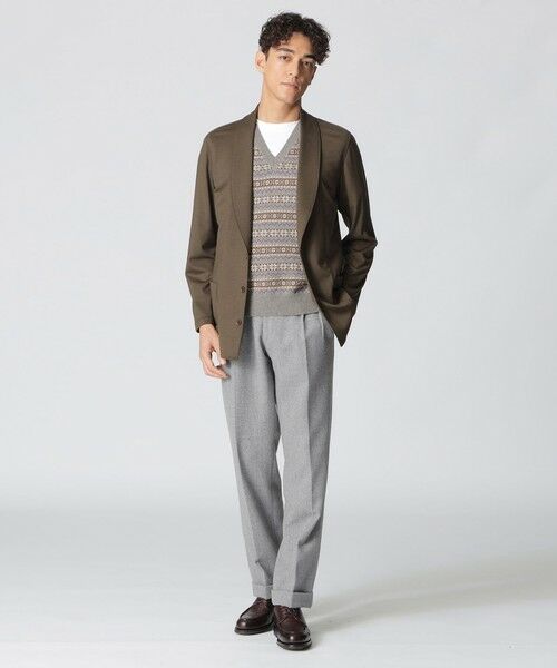 Paul Stuart / ポール・スチュアート その他アウター | 【数量限定】「COLLECTION LINE」ウールバランサー ショールカラージャケット | 詳細2