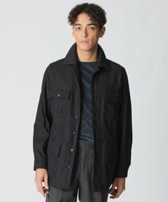 Paul Stuart / ポール・スチュアート ブルゾン | 【数量限定】「COLLECTION LINE」サファリシャツジャケット