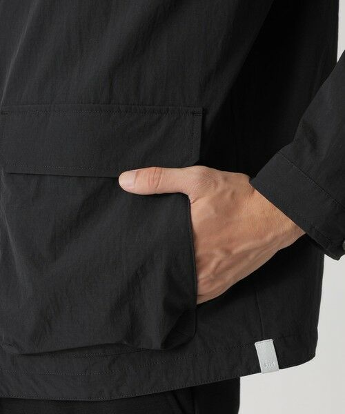 Paul Stuart / ポール・スチュアート ブルゾン | 【はっ水】【RTM】シュリンクタフタアクティブジャケット | 詳細9