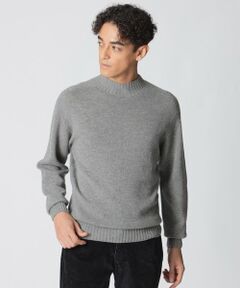 Paul Stuart / ポール・スチュアート ニット・セーター | 【数量限定】「COLLECTION LINE」ガーンジーモックネックニット