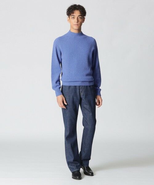 Paul Stuart / ポール・スチュアート ニット・セーター | 【数量限定】「COLLECTION LINE」ガーンジーモックネックニット | 詳細2