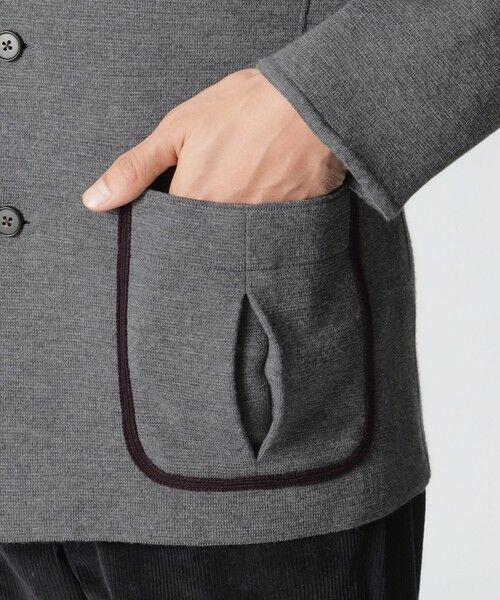 Paul Stuart / ポール・スチュアート ニット・セーター | 【数量限定】「COLLECTION LINE」ミラノリブニットチョアジャケット | 詳細7