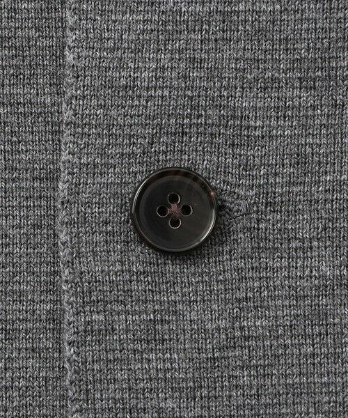 Paul Stuart / ポール・スチュアート ニット・セーター | 【数量限定】「COLLECTION LINE」ミラノリブニットチョアジャケット | 詳細8