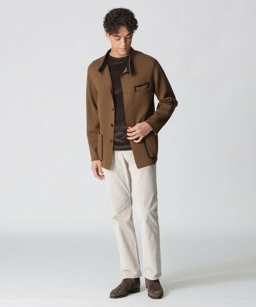 Paul Stuart / ポール・スチュアート ニット・セーター | 【数量限定】「COLLECTION LINE」ミラノリブニットチョアジャケット | 詳細2