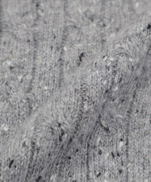 Paul Stuart / ポール・スチュアート ニット・セーター | 【数量限定】「COLLECTION LINE」ミックスヤーン クリケットカーディガン | 詳細7