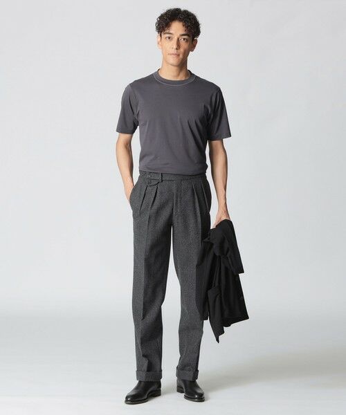 Paul Stuart / ポール・スチュアート カットソー | 【数量限定】「COLLECTION LINE」クルーネック半袖Tシャツ | 詳細3