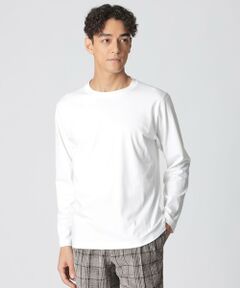 Paul Stuart / ポール・スチュアート カットソー | 【数量限定】「COLLECTION LINE」クルーネック長袖Tシャツ