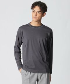 Paul Stuart / ポール・スチュアート カットソー | 【数量限定】「COLLECTION LINE」クルーネック長袖Tシャツ