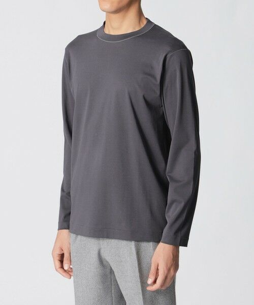 Paul Stuart / ポール・スチュアート カットソー | 【数量限定】「COLLECTION LINE」クルーネック長袖Tシャツ | 詳細5