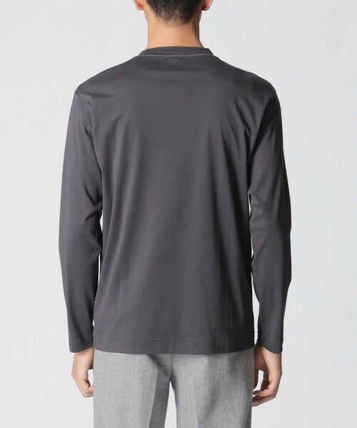 Paul Stuart / ポール・スチュアート カットソー | 【数量限定】「COLLECTION LINE」クルーネック長袖Tシャツ | 詳細6