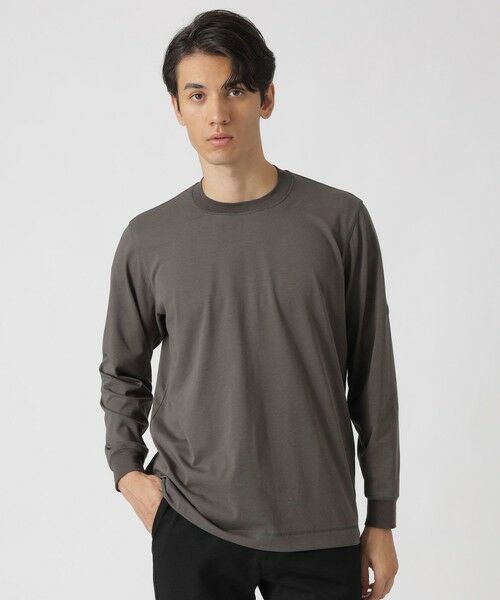 Paul Stuart/ポール・スチュアート 【UVカット】【RTM】フェーデットTシャツ グレー系4 LL Paul Stuart/ポール・スチュアート 【UVカット】【RTM】フェーデットTシャツ グレー系4 LL