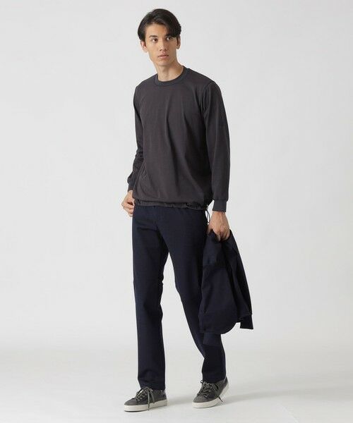 Paul Stuart / ポール・スチュアート パンツ | 【ウォッシャブル】【RTM】ウールダンボールトラックパンツ | 詳細2