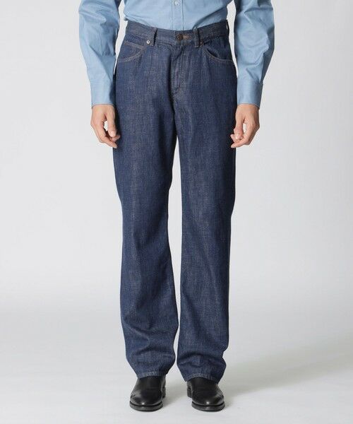 Paul Stuart / ポール・スチュアート パンツ | 【数量限定】「COLLECTION LINE」ブーツカット５ポケットデニムパンツ | 詳細3
