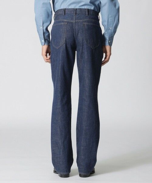Paul Stuart / ポール・スチュアート パンツ | 【数量限定】「COLLECTION LINE」ブーツカット５ポケットデニムパンツ | 詳細5