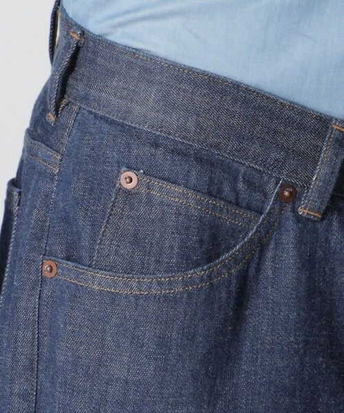 Paul Stuart / ポール・スチュアート パンツ | 【数量限定】「COLLECTION LINE」ブーツカット５ポケットデニムパンツ | 詳細6
