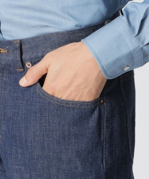 Paul Stuart / ポール・スチュアート パンツ | 【数量限定】「COLLECTION LINE」ブーツカット５ポケットデニムパンツ | 詳細7