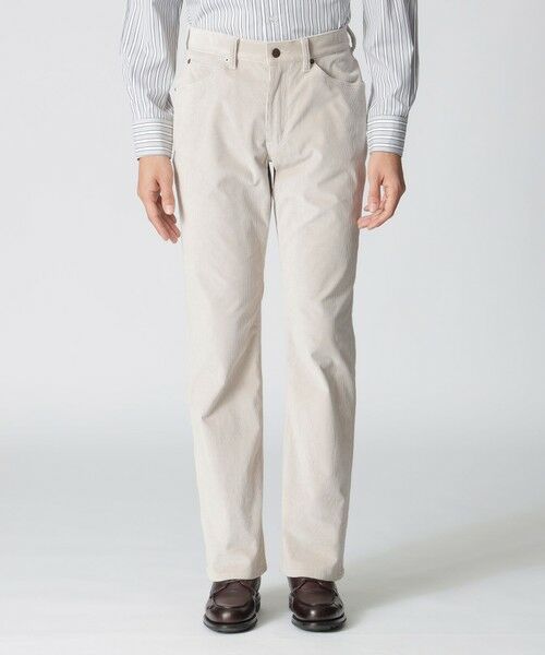 Paul Stuart / ポール・スチュアート パンツ | 【数量限定】「COLLECTION LINE」コーデュロイストレッチ ブーツカット5ポケットパンツ | 詳細3