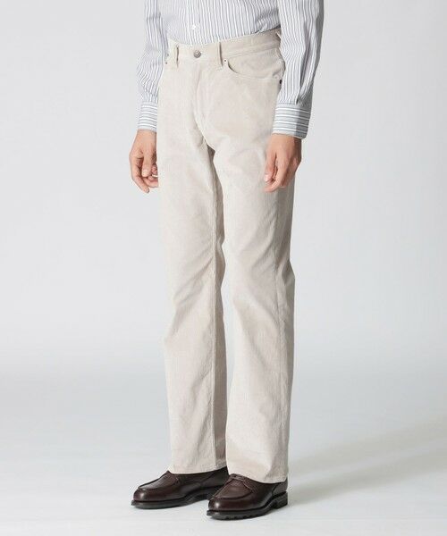 Paul Stuart / ポール・スチュアート パンツ | 【数量限定】「COLLECTION LINE」コーデュロイストレッチ ブーツカット5ポケットパンツ | 詳細4