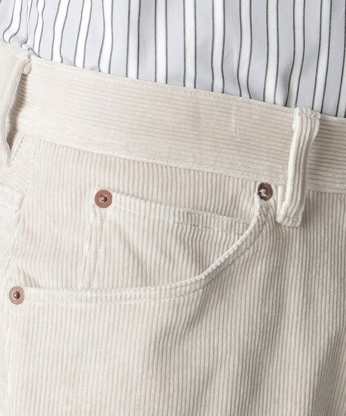 Paul Stuart / ポール・スチュアート パンツ | 【数量限定】「COLLECTION LINE」コーデュロイストレッチ ブーツカット5ポケットパンツ | 詳細6
