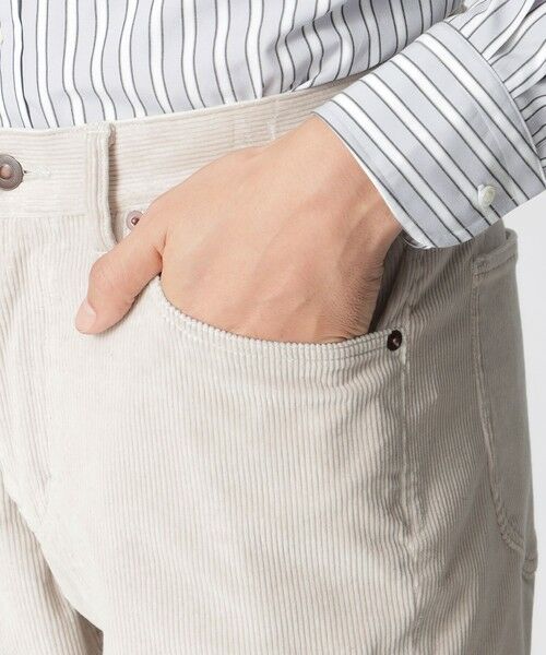 Paul Stuart / ポール・スチュアート パンツ | 【数量限定】「COLLECTION LINE」コーデュロイストレッチ ブーツカット5ポケットパンツ | 詳細7