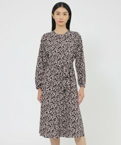 Paul Stuart / ポール・スチュアート ロング・マキシ丈ワンピース | 【WEB・一部店舗限定/ウォッシャブル】スモールフラワー　ワンピース