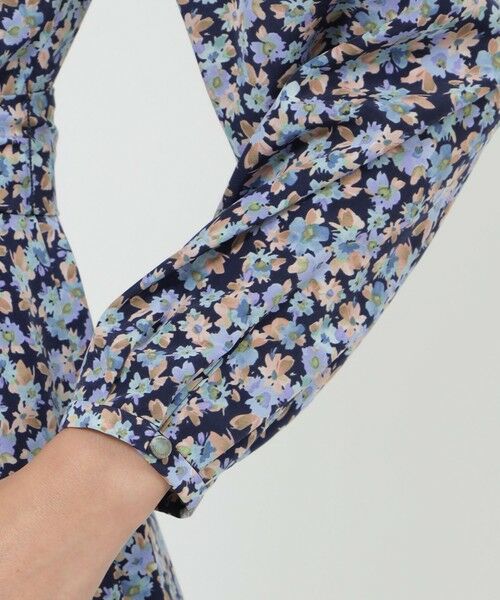 Paul Stuart / ポール・スチュアート ロング・マキシ丈ワンピース | 【WEB・一部店舗限定/ウォッシャブル】スモールフラワー　ワンピース | 詳細8