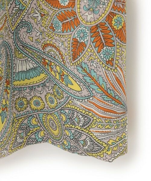 Paul Stuart / ポール・スチュアート ロング・マキシ丈ワンピース | 【ウォッシャブル】サラサペイズリー　ワンピース | 詳細4