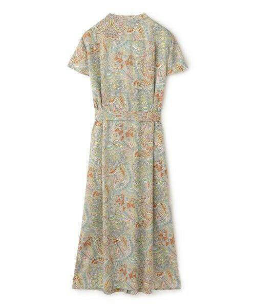 Paul Stuart / ポール・スチュアート ロング・マキシ丈ワンピース | 【ウォッシャブル】サラサペイズリー　ワンピース | 詳細1