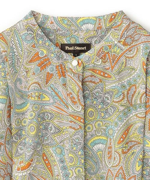 Paul Stuart / ポール・スチュアート ロング・マキシ丈ワンピース | 【ウォッシャブル】サラサペイズリー　ワンピース | 詳細2